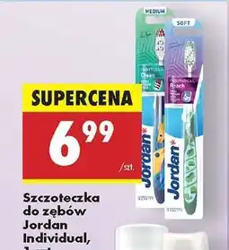 Biedronka Szczoteczka do zębów Jordan Individual oferta