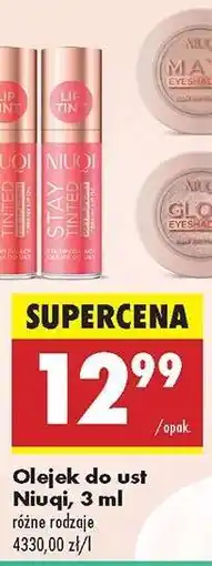 Biedronka Olejek do ust Niuqi, 3 ml oferta