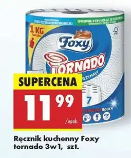 Biedronka Ręcznik kuchenny Foxy tornado 3w1, szt oferta