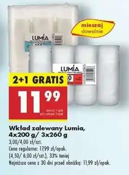 Biedronka Wkład zalewany Lumia, 4x200 g/3x260 g oferta