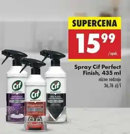 Biedronka Spray Cif Perfect Finish 435 ml oferta