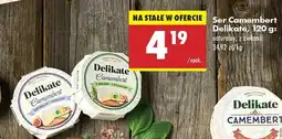 Biedronka Ser Camembert Delikate 120 g oferta