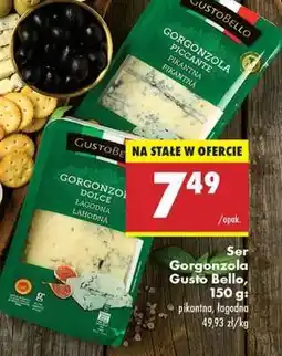 Biedronka Ser Gorgonzola Gusto Bello, 150 g oferta