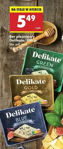 Biedronka Ser pleśniowy Delikate, 100 g oferta