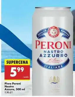 Biedronka Piwo Peroni Nastro Azzuro, 500 ml oferta