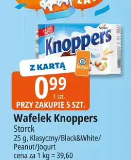 E.Leclerc Wafelek Knoppers Storck oferta