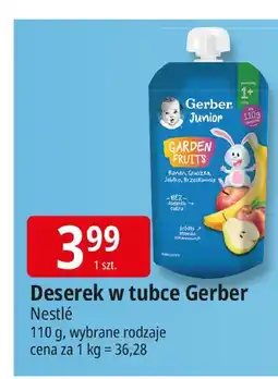 E.Leclerc Deserek w tubce Gerber Nestle oferta