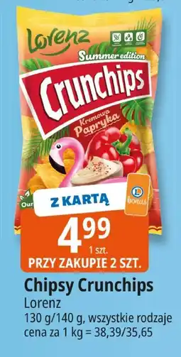 E.Leclerc Chipsy Crunchips Lorenz oferta
