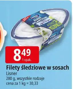 E.Leclerc Filety śledziowe w sosach Lisner oferta