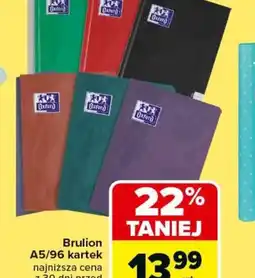 Carrefour Brulion A5/96 kartek oferta