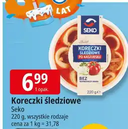 E.Leclerc Koreczki śledziowe Seko oferta