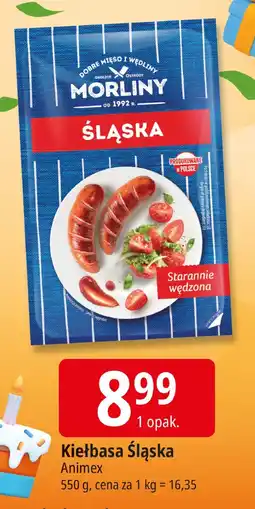 E.Leclerc Kiełbasa śląska Animex oferta