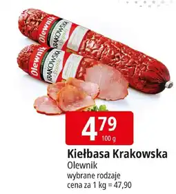 E.Leclerc Kiełbasa krakowska Olewnik oferta