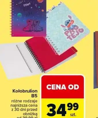 Carrefour Kołobrulion B5 oferta