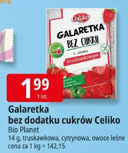 E.Leclerc Galaretka bez dodatku cukrów Celiko Bio Planet oferta