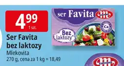 E.Leclerc Ser Favita bez laktozy Mlekovita oferta