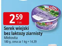 E.Leclerc Serek wiejski bez laktozy ziarnisty Mlekovita oferta