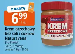 E.Leclerc Krem orzechowy bez soli i cukrów Naturavena Bio Planet oferta