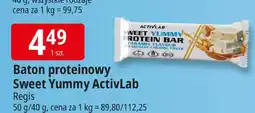 E.Leclerc Baton proteinowy Sweet Yummy ActivLab Regis oferta