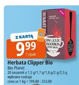 E.Leclerc Herbata Clipper Bio Bio Planet oferta