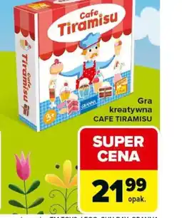 Carrefour Gra kreatywna Cafe Tiramisu oferta