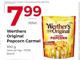 Frac Werther's original popcorn carmel storck oferta