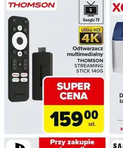 Carrefour Odtwarzacz multimedialny Thomson Streaming Stick 140G oferta
