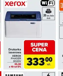 Carrefour Drukarka laserowa Xerox Phaser 3020V oferta