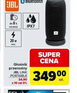Carrefour Głośnik przenośny JBL LINK PORTABLE oferta