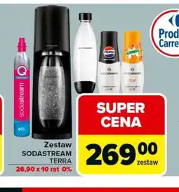 Carrefour Zestaw Sodastream Terra oferta