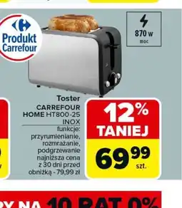 Carrefour Toster Carrefour Home HT800-25 oferta