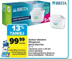 Carrefour Zestaw wkładów filtrujących Brita Maxtra oferta
