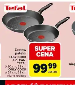 Carrefour Zestaw patelni Tefal oferta