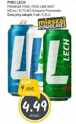 Słoneczko Piwo lech kompania piwowarska oferta