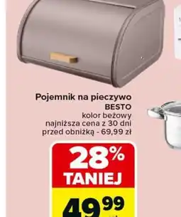 Carrefour Pojemnik na pieczywo Besto oferta
