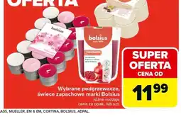 Carrefour Podgrzewacze, świece zapachowe Bolsius oferta