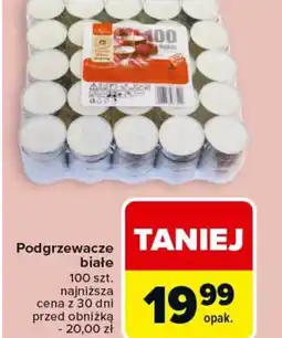 Carrefour Podgrzewacze białe oferta