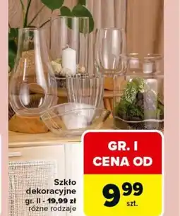 Carrefour Szkło dekoracyjne oferta