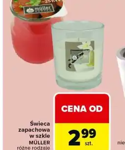 Carrefour Swieca zapachowa w szkle Müller oferta