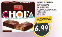 Słoneczko Wafel z kremem kakakowym w mlecznej czekoladzie chofa sofio oferta