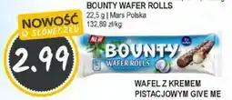 Słoneczko Bounty wafer rolls mars polska oferta