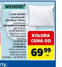 Carrefour Kołdra Wendre oferta