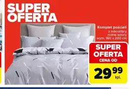 Carrefour Komplet pościeli z mikrofibry oferta