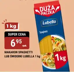 bi1 Makaron spaghetti lub świderki lubella oferta