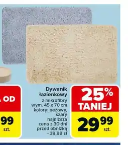 Carrefour Dywanik łazienkowy oferta