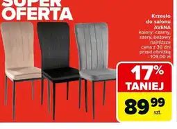 Carrefour Krzesło do salonu Avena oferta