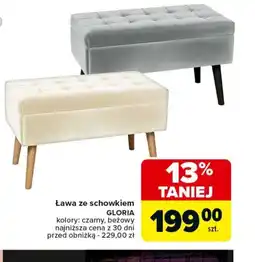 Carrefour Lawa ze schowkiem Gloria oferta