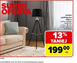 Carrefour Lampa podłogowa PABLO oferta