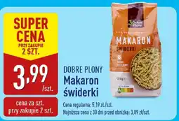 ALDI DOBRE PLONY Makaron świderki oferta