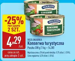 ALDI WĘDLINIARNIA Konserwa turystyczna oferta